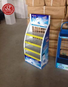 超市便利店飲料促銷架 崇川區(qū)聚中五金廠定制金屬貨架解決方案